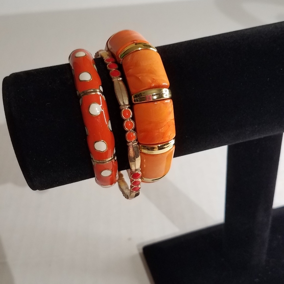 Orange bracelet bundle j192 - Picture 1 of 7